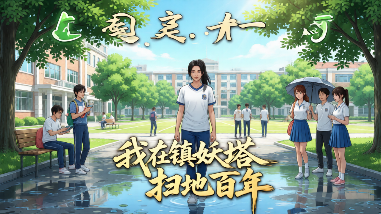我在镇妖塔扫地百年封面