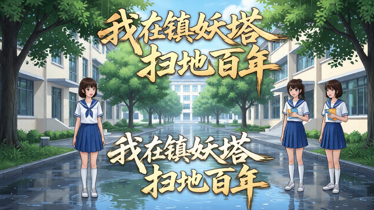 我在镇妖塔扫地百年封面