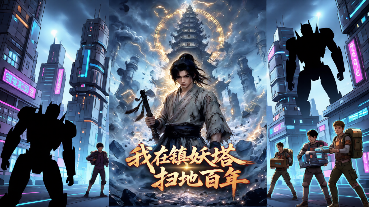 我在镇妖塔扫地百年封面